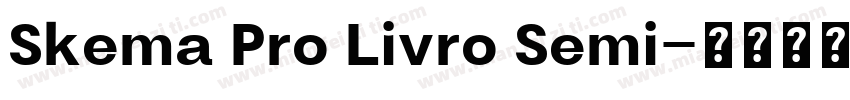 Skema Pro Livro Semi字体转换